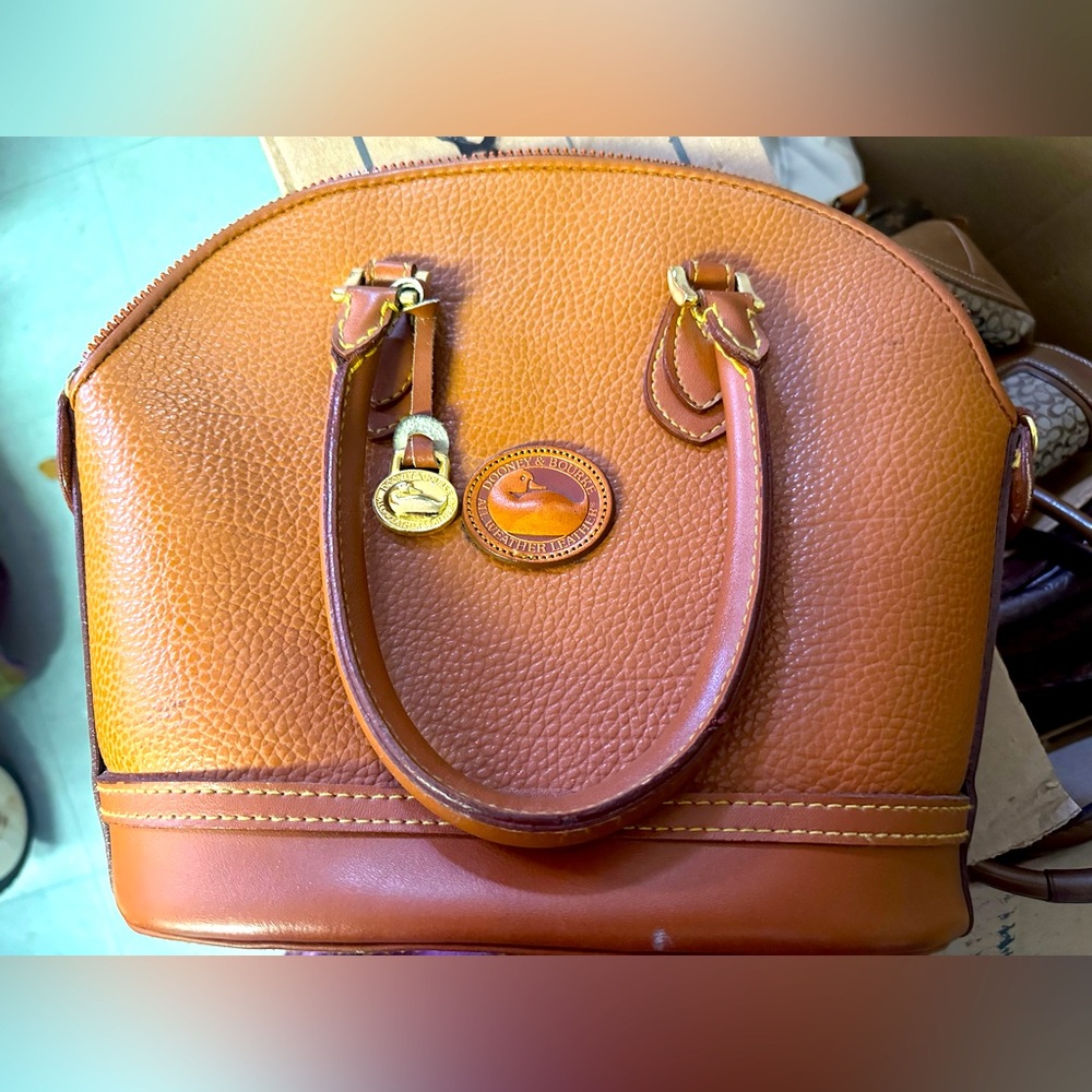 Dooney & Bourke Tan Satchel
